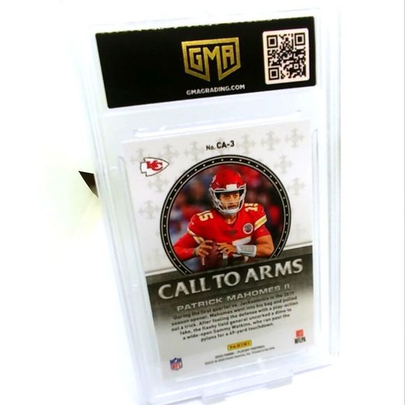 2020 PLAYOFF PATRICK MAHOMES II CALL TO ARMS # CA-3 - Picture 6 of 6